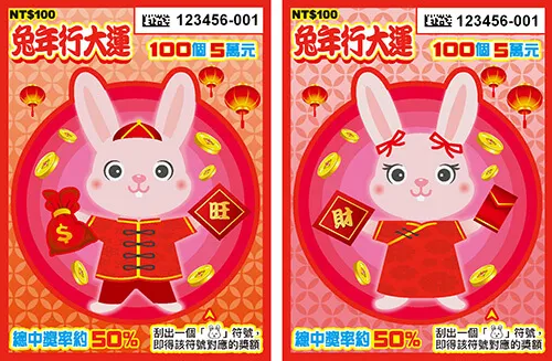 112年熱賣中刮刮樂-線上&台彩最新刮刮樂資訊,購買就送紅包168 7 112年刮刮樂-兔年行大運